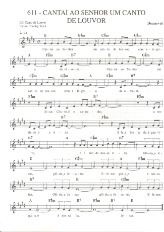 Catholic Church Music (Músicas Católicas)  score for Keyboard