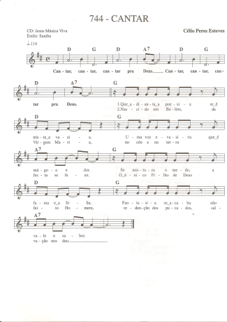 Catholic Church Music (Músicas Católicas)  score for Keyboard