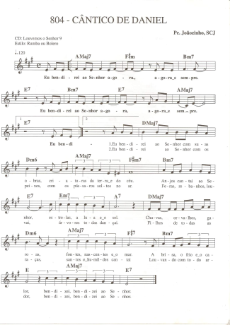 Catholic Church Music (Músicas Católicas)  score for Keyboard