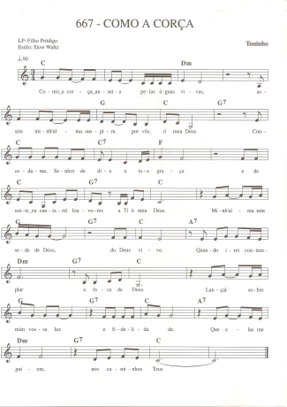 Catholic Church Music (Músicas Católicas)  score for Keyboard