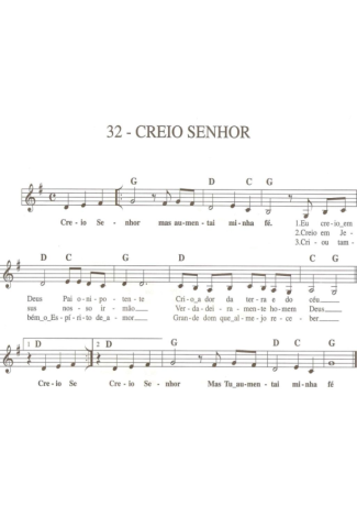 Catholic Church Music (Músicas Católicas)  score for Keyboard