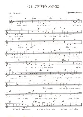 Catholic Church Music (Músicas Católicas)  score for Keyboard