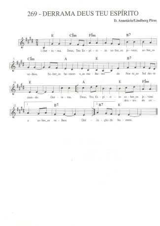 Catholic Church Music (Músicas Católicas)  score for Keyboard