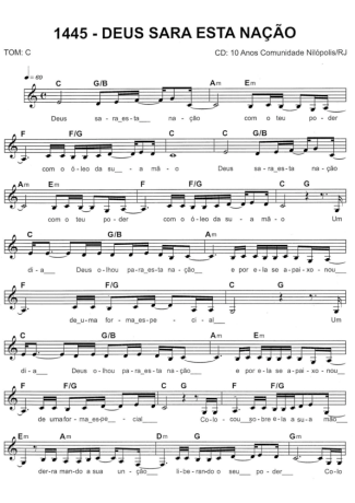 Catholic Church Music (Músicas Católicas)  score for Keyboard