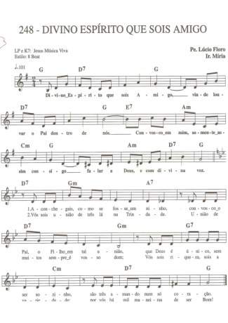 Catholic Church Music (Músicas Católicas)  score for Keyboard