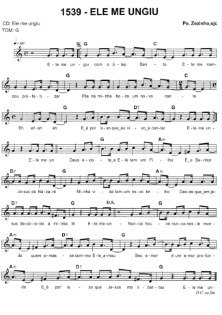 Catholic Church Music (Músicas Católicas)  score for Keyboard