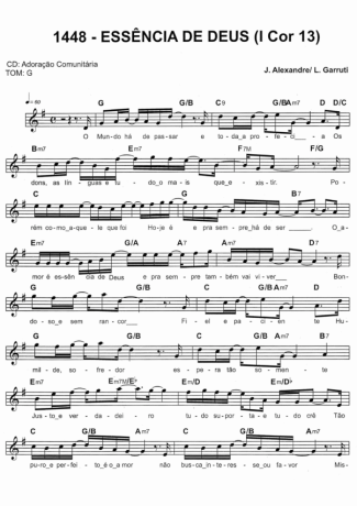 Catholic Church Music (Músicas Católicas) Essência De Deus score for Keyboard