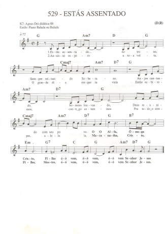 Catholic Church Music (Músicas Católicas)  score for Keyboard