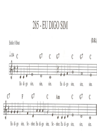 Catholic Church Music (Músicas Católicas)  score for Keyboard