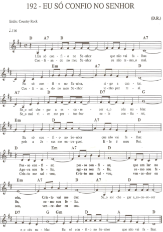 Catholic Church Music (Músicas Católicas)  score for Keyboard