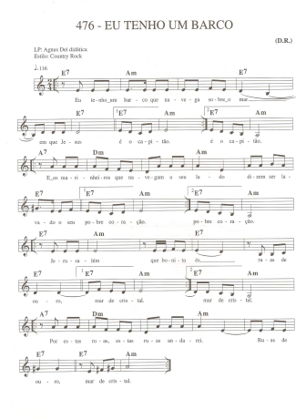 Catholic Church Music (Músicas Católicas)  score for Keyboard