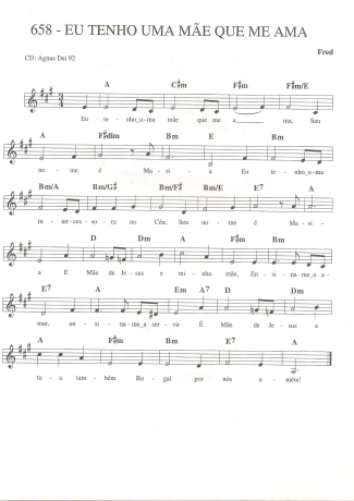 Catholic Church Music (Músicas Católicas)  score for Keyboard