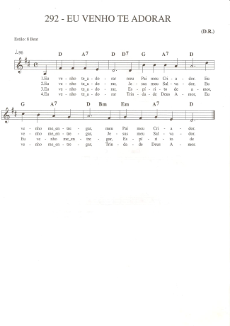 Catholic Church Music (Músicas Católicas)  score for Keyboard