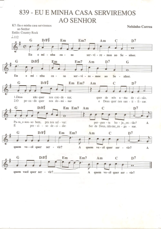 Catholic Church Music (Músicas Católicas)  score for Keyboard