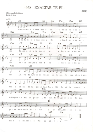 Catholic Church Music (Músicas Católicas)  score for Keyboard