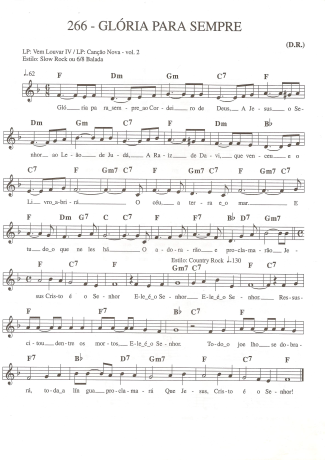 Catholic Church Music (Músicas Católicas)  score for Keyboard