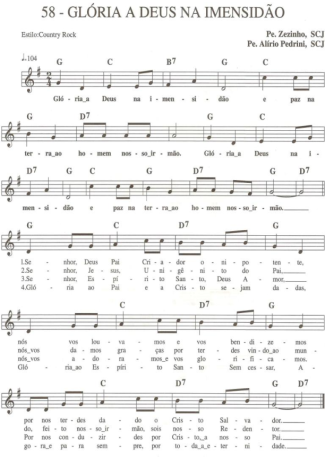 Catholic Church Music (Músicas Católicas)  score for Keyboard