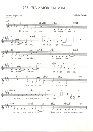 Catholic Church Music (Músicas Católicas)  score for Keyboard