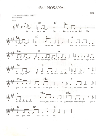 Catholic Church Music (Músicas Católicas)  score for Keyboard