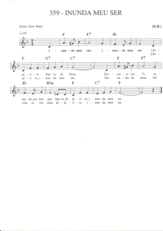 Catholic Church Music (Músicas Católicas)  score for Keyboard