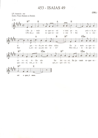 Catholic Church Music (Músicas Católicas)  score for Keyboard