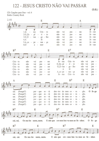 Catholic Church Music (Músicas Católicas)  score for Keyboard