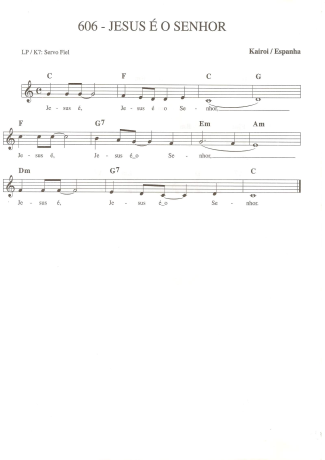 Catholic Church Music (Músicas Católicas)  score for Keyboard