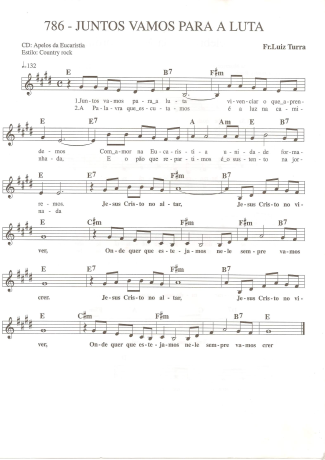 Catholic Church Music (Músicas Católicas)  score for Keyboard