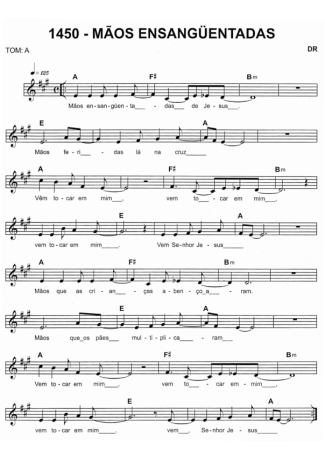 Catholic Church Music (Músicas Católicas)  score for Keyboard