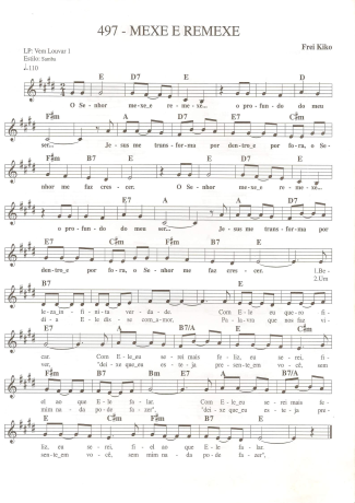 Catholic Church Music (Músicas Católicas)  score for Keyboard