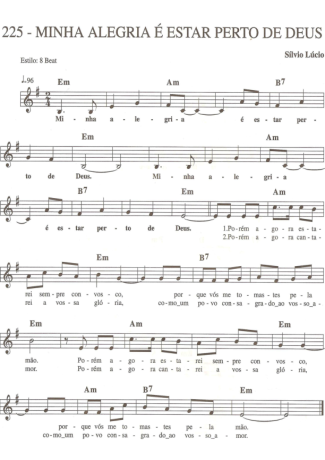 Catholic Church Music (Músicas Católicas)  score for Keyboard