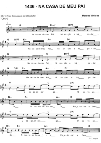 Catholic Church Music (Músicas Católicas)  score for Keyboard