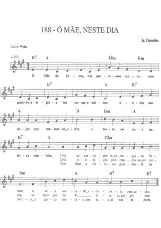 Catholic Church Music (Músicas Católicas)  score for Keyboard