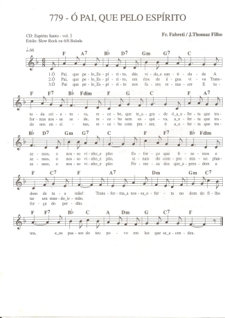 Catholic Church Music (Músicas Católicas)  score for Keyboard