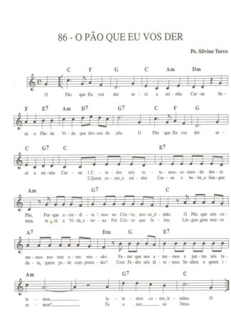 Catholic Church Music (Músicas Católicas)  score for Keyboard