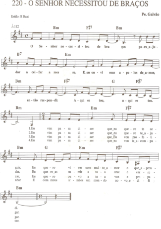 Catholic Church Music (Músicas Católicas)  score for Keyboard