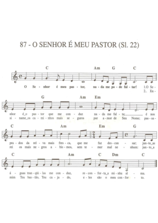 Catholic Church Music (Músicas Católicas)  score for Keyboard