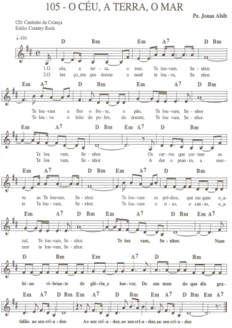 Catholic Church Music (Músicas Católicas)  score for Keyboard