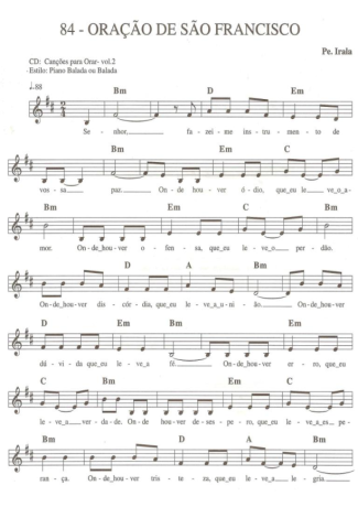 Catholic Church Music (Músicas Católicas)  score for Keyboard