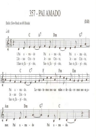 Catholic Church Music (Músicas Católicas)  score for Keyboard