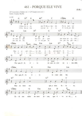 Catholic Church Music (Músicas Católicas)  score for Keyboard