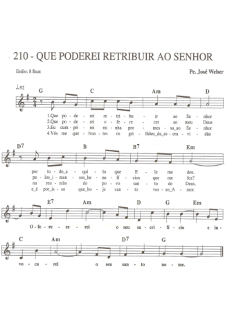 Catholic Church Music (Músicas Católicas)  score for Keyboard