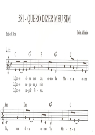 Catholic Church Music (Músicas Católicas)  score for Keyboard