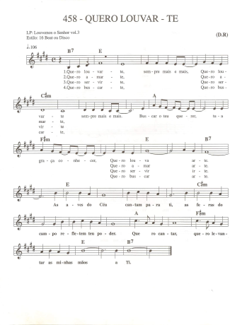 Catholic Church Music (Músicas Católicas)  score for Keyboard