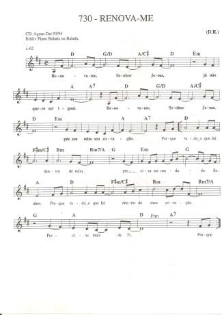 Catholic Church Music (Músicas Católicas)  score for Keyboard