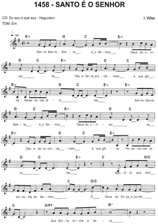 Catholic Church Music (Músicas Católicas)  score for Keyboard