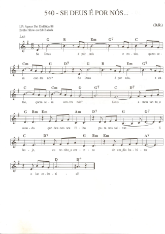 Catholic Church Music (Músicas Católicas)  score for Keyboard