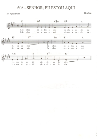 Catholic Church Music (Músicas Católicas)  score for Keyboard