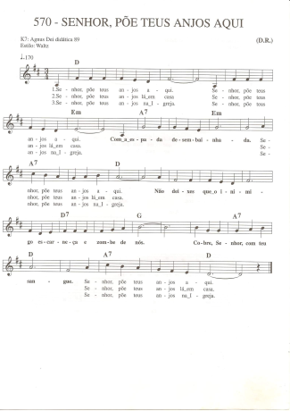 Catholic Church Music (Músicas Católicas)  score for Keyboard