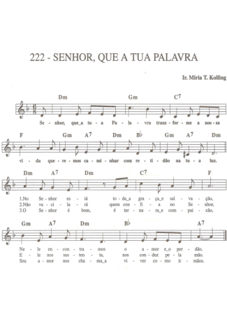 Catholic Church Music (Músicas Católicas)  score for Keyboard